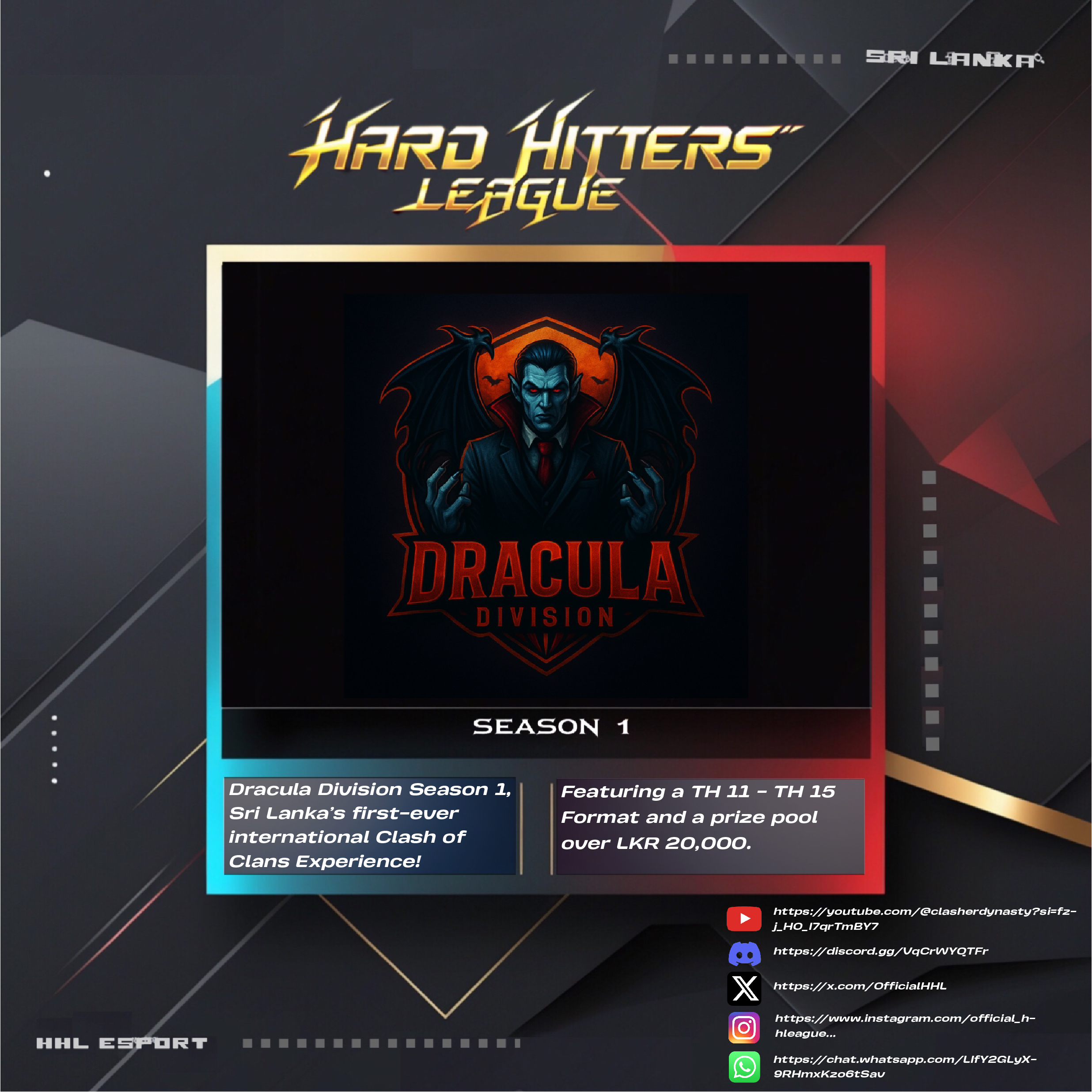 Dracula Division Season 1: A Look Back at a Groundbreaking Sri Lankan Tournament